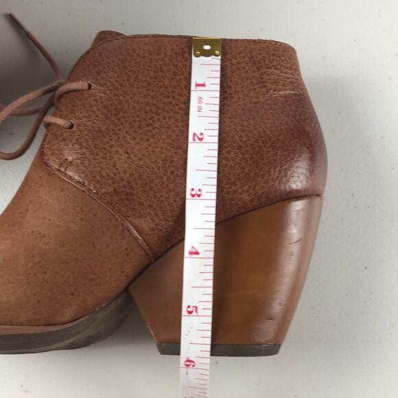Kork Ease Roana brown distressed booties 6.5 - Picture 8 of 9